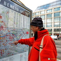 Tony checking out the Berlin map